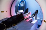 Computertomograph in Betrieb