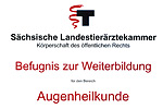 Zusatzbezeichnung Augenheilkunde